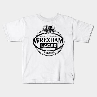 Wrexham Lager - Vintage Distressed Kids T-Shirt